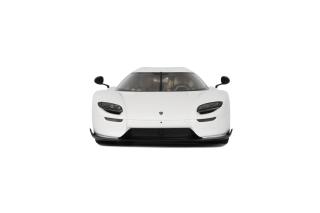 KOENIGSEGG CC850 CRYSTAL WHITE 2024 GT Spirit 1:18 Resinemodell (Türen, Motorhaube... nicht zu öffnen!)