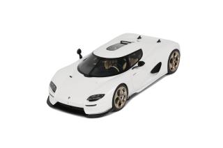 KOENIGSEGG CC850 CRYSTAL WHITE 2024 GT Spirit 1:18 Resinemodell (Türen, Motorhaube... nicht zu öffnen!)