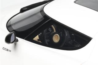 KOENIGSEGG CC850 CRYSTAL WHITE 2024 GT Spirit 1:18 Resinemodell (Türen, Motorhaube... nicht zu öffnen!)