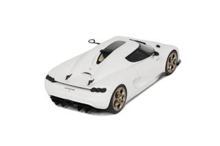 KOENIGSEGG CC850 CRYSTAL WHITE 2024 GT Spirit 1:18 Resinemodell (Türen, Motorhaube... nicht zu öffnen!)