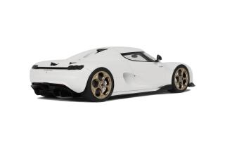 KOENIGSEGG CC850 CRYSTAL WHITE 2024 GT Spirit 1:18 Resinemodell (Türen, Motorhaube... nicht zu öffnen!)