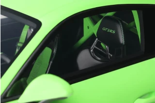 PORSCHE 911 [991.2] GT3 RS GREEN 2019 GT Spirit 1:12 Resinemodell (Türen, Motorhaube... nicht zu öffnen!)