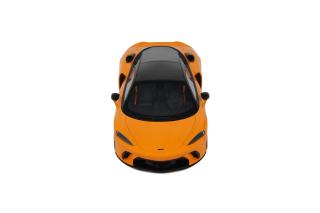 MCLAREN GTS ORANGE 2025 GT Spirit 1:18 Resinemodell (Türen, Motorhaube... nicht zu öffnen!)