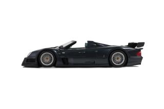 MERCEDES-BENZ CLK- GTR ROADSTER GREY 1999 GT Spirit 1:18 Resinemodell (Türen, Motorhaube... nicht zu öffnen!)