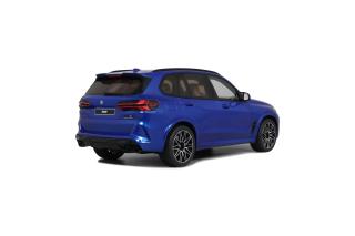 BMW X5 M COMPETITION BLUE 2023 GT Spirit 1:18 Resinemodell (Türen, Motorhaube... nicht zu öffnen!)