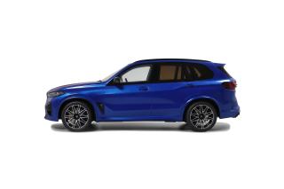 BMW X5 M COMPETITION BLUE 2023 GT Spirit 1:18 Resinemodell (Türen, Motorhaube... nicht zu öffnen!)