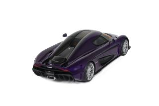 KOENIGSEGG REGERA PURPLE 2025 GT Spirit 1:18 Resinemodell (Türen, Motorhaube... nicht zu öffnen!)