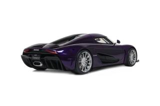 KOENIGSEGG REGERA PURPLE 2025 GT Spirit 1:18 Resinemodell (Türen, Motorhaube... nicht zu öffnen!)