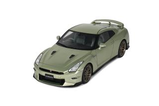 NISSAN GT-R (R35) PREMIUM EDITION T-SPEC MILLENNIUM JADE 2024 GT Spirit 1:18 Resinemodell (Türen, Motorhaube... nicht zu öffnen!)