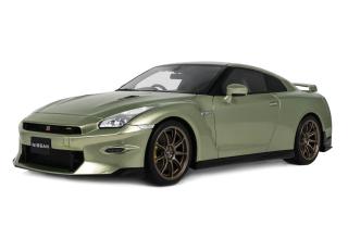 NISSAN GT-R (R35) PREMIUM EDITION T-SPEC MILLENNIUM JADE 2024 GT Spirit 1:18 Resinemodell (Türen, Motorhaube... nicht zu öffnen!)