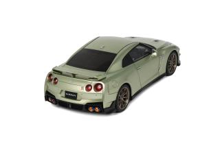 NISSAN GT-R (R35) PREMIUM EDITION T-SPEC MILLENNIUM JADE 2024 GT Spirit 1:18 Resinemodell (Türen, Motorhaube... nicht zu öffnen!)