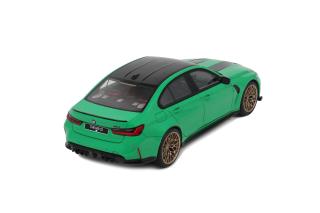 BMW M3 CS SIGNAL GREEN 2023 GT Spirit 1:18 Resinemodell (Türen, Motorhaube... nicht zu öffnen!)