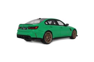 BMW M3 CS SIGNAL GREEN 2023 GT Spirit 1:18 Resinemodell (Türen, Motorhaube... nicht zu öffnen!)