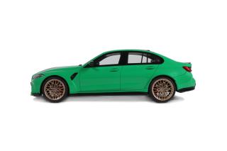 BMW M3 CS SIGNAL GREEN 2023 GT Spirit 1:18 Resinemodell (Türen, Motorhaube... nicht zu öffnen!)