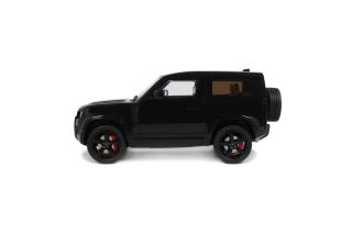 LAND ROVER DEFENDER 90 P400 X-DYNAMIC HSE BLACK 2021 GT Spirit 1:18 Resinemodell (Türen, Motorhaube... nicht zu öffnen!)