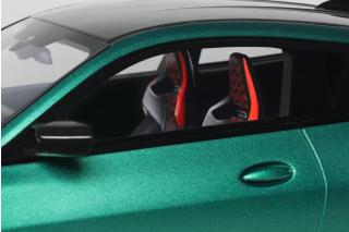 BMW M4 CS GREEN 2024 GT Spirit 1:18 Resinemodell (Türen, Motorhaube... nicht zu öffnen!)