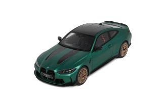 BMW M4 CS GREEN 2024 GT Spirit 1:18 Resinemodell (Türen, Motorhaube... nicht zu öffnen!)