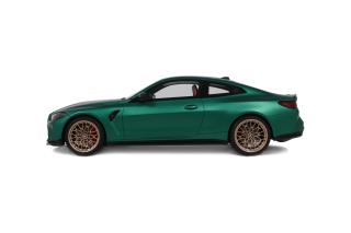BMW M4 CS GREEN 2024 GT Spirit 1:18 Resinemodell (Türen, Motorhaube... nicht zu öffnen!)