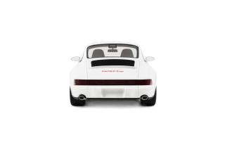 PORSCHE 911 [964] CARRERA CUP USA EDITION WHITE 1992 GT Spirit 1:18 Resinemodell (Türen, Motorhaube... nicht zu öffnen!)