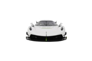 KOENIGSEGG JESKO WHITE 2019 GT Spirit 1:8 Resinemodell (Türen, Motorhaube... nicht zu öffnen!)