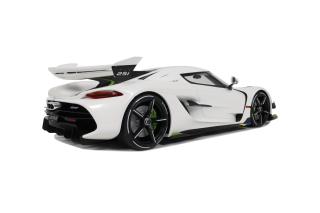 KOENIGSEGG JESKO WHITE 2019 GT Spirit 1:8 Resinemodell (Türen, Motorhaube... nicht zu öffnen!)