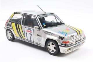 Renault 5 GT Turbo MK2 No 17 A Oreille Tour de Corse 1989  S1810005 Solido 1:18 Metallmodell
