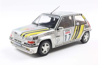 Renault 5 GT Turbo MK2 No 17 A Oreille Tour de Corse 1989  S1810005 Solido 1:18 Metallmodell
