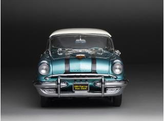 Pontiac Star Chief Hard Top 1955 – White Mist / Valley Green sun