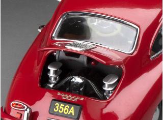 Porsche 356A 1957 1500 GS Carrera GT – Polyantha Red SunStar Metallmodell 1:18