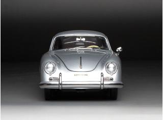 Porsche 356A 1957 1500 GS Carrera GT – Silver Metallic SunStar Metallmodell 1:18