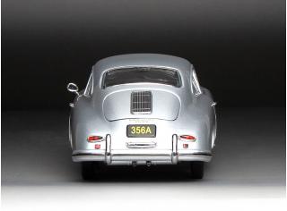 Porsche 356A 1957 1500 GS Carrera GT – Silver Metallic SunStar Metallmodell 1:18