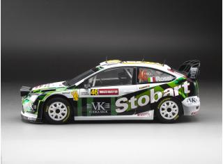 Ford Focus RS WRC07 – #46 V.Rossi/C.Cassina – 2008 Wales Rally GB 3939 SunStar Metallmodell 1:18