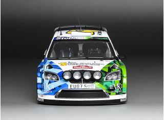 Ford Focus RS WRC07 – #46 V.Rossi/C.Cassina – 2008 Wales Rally GB 3939 SunStar Metallmodell 1:18