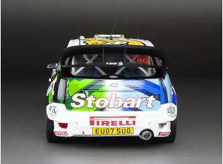 Ford Focus RS WRC07 – #46 V.Rossi/C.Cassina – 2008 Wales Rally GB 3939 SunStar Metallmodell 1:18