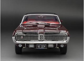 Mercury Cougar 1968 XR7G, black cherry SunStar Metallmodell 1:18