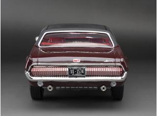 Mercury Cougar 1968 XR7G, black cherry SunStar Metallmodell 1:18