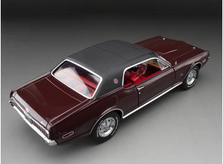 Mercury Cougar 1968 XR7G, black cherry SunStar Metallmodell 1:18