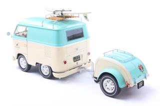Kool Kombi mint grün/weiß 2024 S1810905 Solido 1:18 Metallmodell