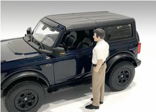 Figur The Dealership - Customer I American Diorama 1:18 (Auto nicht enthalten!)