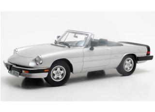 Alfa Romeo Spider III silver `86-`89 Cult Scale Models 1:18 Resinemodell (Türen, Motorhaube... nicht zu öffnen!)