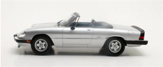 Alfa Romeo Spider III silver `86-`89 Cult Scale Models 1:18 Resinemodell (Türen, Motorhaube... nicht zu öffnen!)