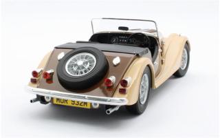 Morgan plus 8 brown / beige 1970 Cult Scale Models 1:18 Resinemodell (Türen, Motorhaube... nicht zu öffnen!)