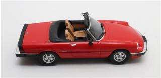 Alfa Romeo Spider III red `86-`89 Cult Scale Models 1:18 Resinemodell (Türen, Motorhaube... nicht zu öffnen!)