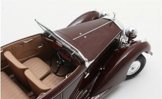 Rolls Royce 25-30 Gurney Nutting All Weather Tourer maroon 1937 Cult Scale Models 1:18 Resinemodell (Türen, Motorhaube... nicht zu öffnen!)