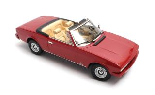 Peugeot 504 cabriolet 1983 red metallic Cult Scale Models 1:18 Resinemodell (Türen, Motorhaube... nicht zu öffnen!)