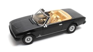 Peugeot 504 cabriolet 1983 black Cult Scale Models 1:18 Resinemodell (Türen, Motorhaube... nicht zu öffnen!)