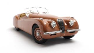 Jaguar XK120 OTS 1948 - bronce Cult Scale Models 1:18 Resinemodell (Türen, Motorhaube... nicht zu öffnen!)