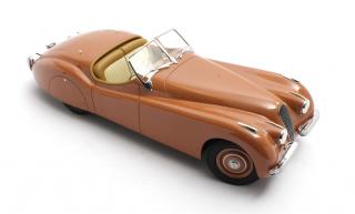 Jaguar XK120 OTS 1948 - bronce Cult Scale Models 1:18 Resinemodell (Türen, Motorhaube... nicht zu öffnen!)
