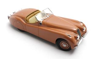 Jaguar XK120 OTS 1948 - bronce Cult Scale Models 1:18 Resinemodell (Türen, Motorhaube... nicht zu öffnen!)