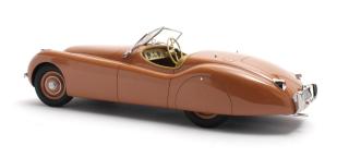 Jaguar XK120 OTS 1948 - bronce Cult Scale Models 1:18 Resinemodell (Türen, Motorhaube... nicht zu öffnen!)